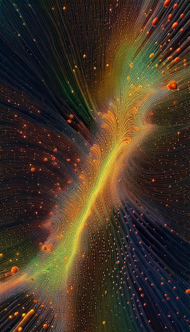 Millions of Fireflies Light Up the Night as Digital Illustra...