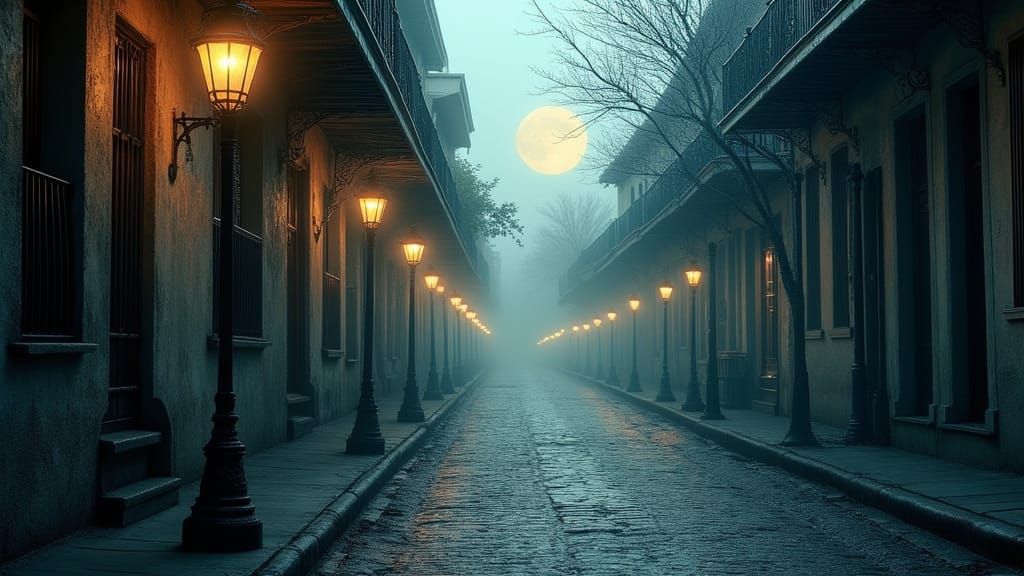 Midnight in the French Quarter