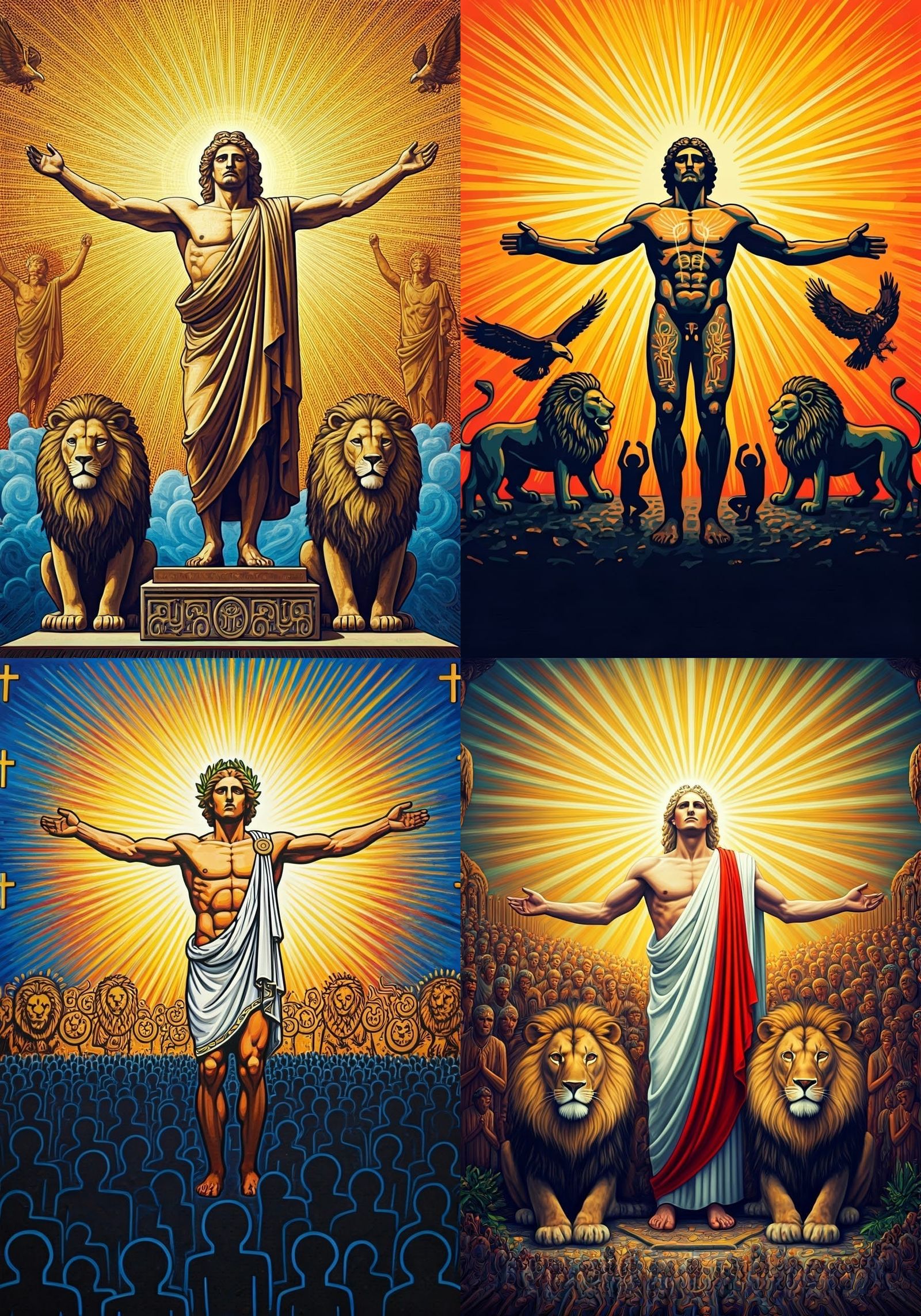 Apollo in Haring Graffiti: Divine Masculinity