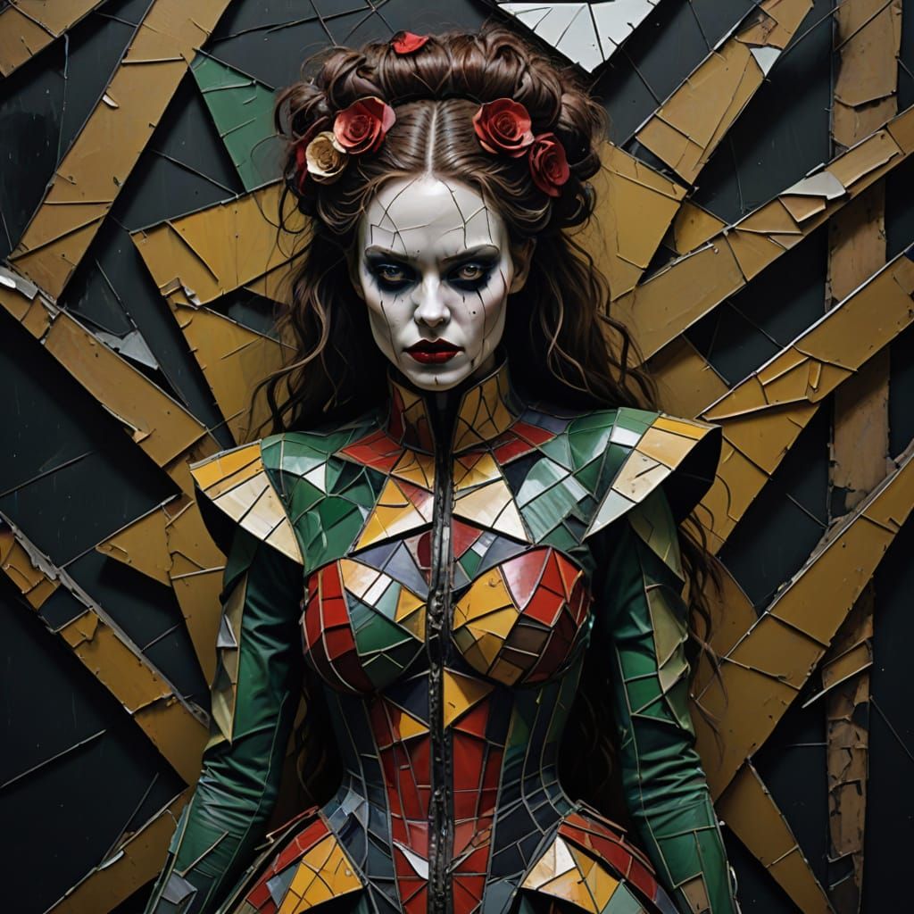 Cubist Nightmare: Woman's Avant-Garde Transformation