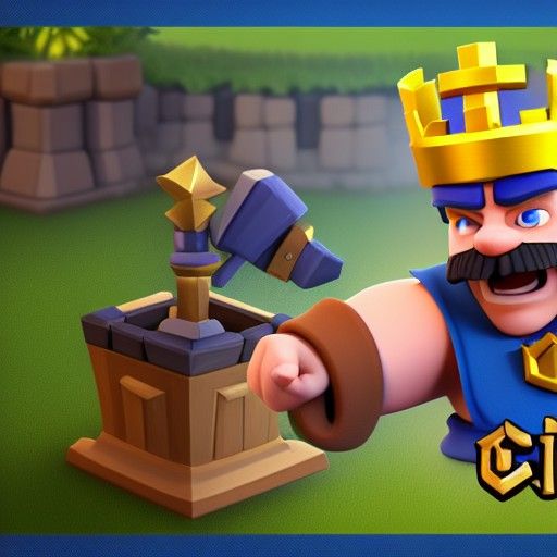 Clash Royale Heheheha in 3D Artstation Style