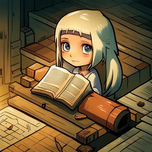 Cute Chibi Alice Club in 3D Isometric Darkland