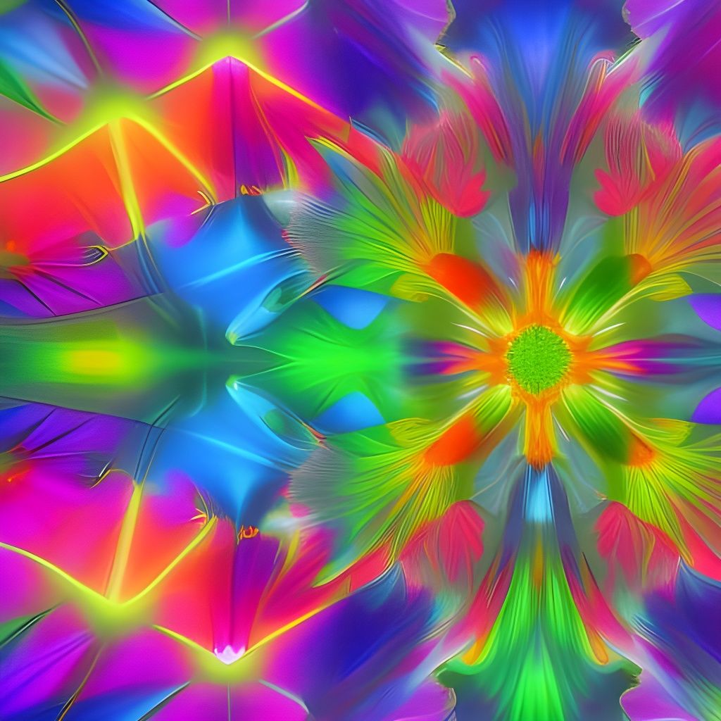 Complex Fractal Design in 3D Render