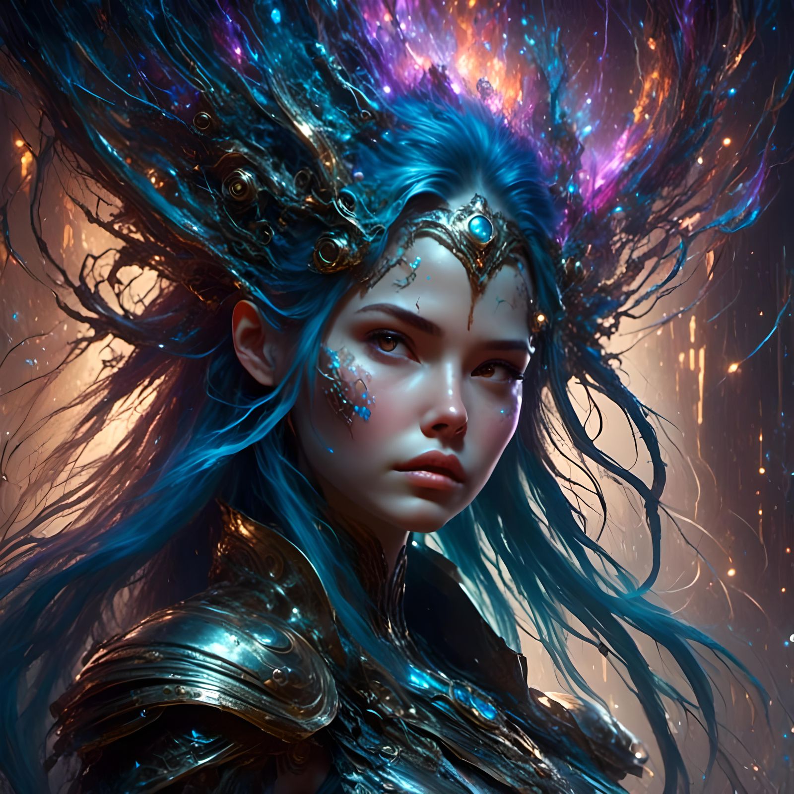 Detailed Portrait in Unreal Engine 5 Style