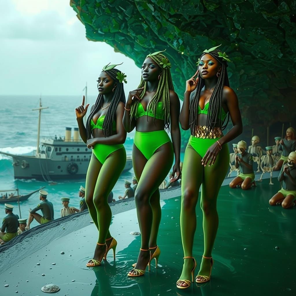 Siren Song in a Crystalline Cave