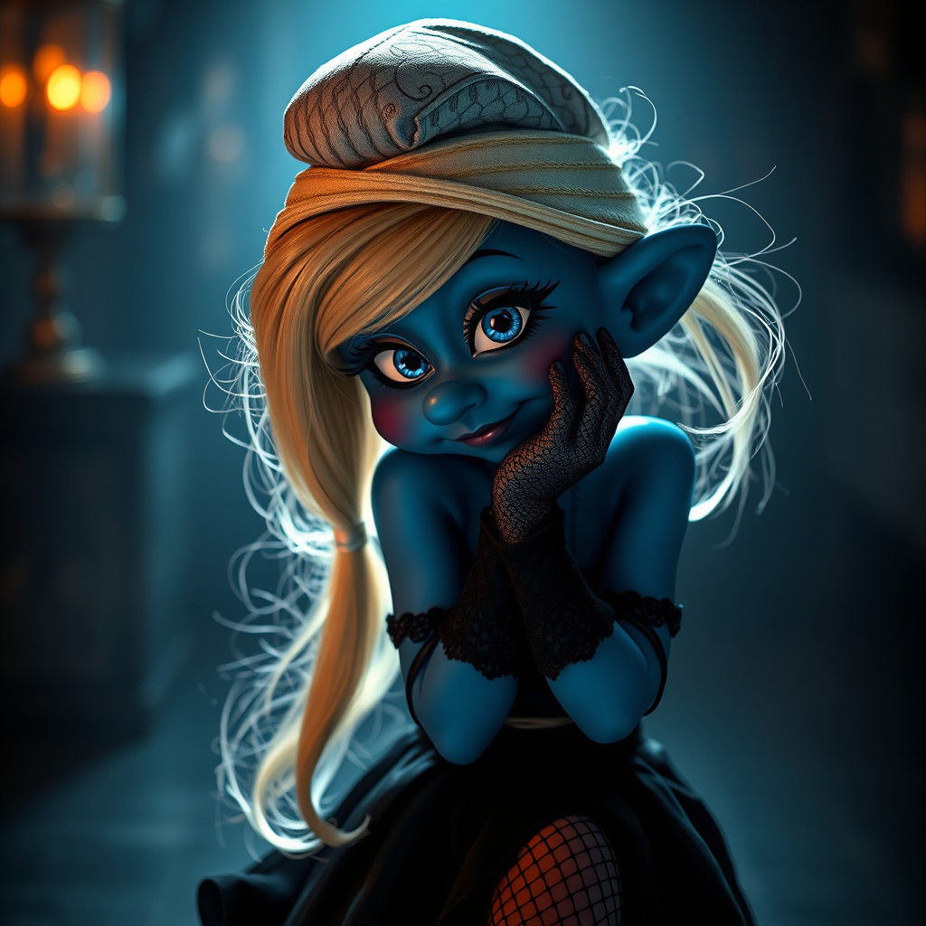 Gothic Smurf