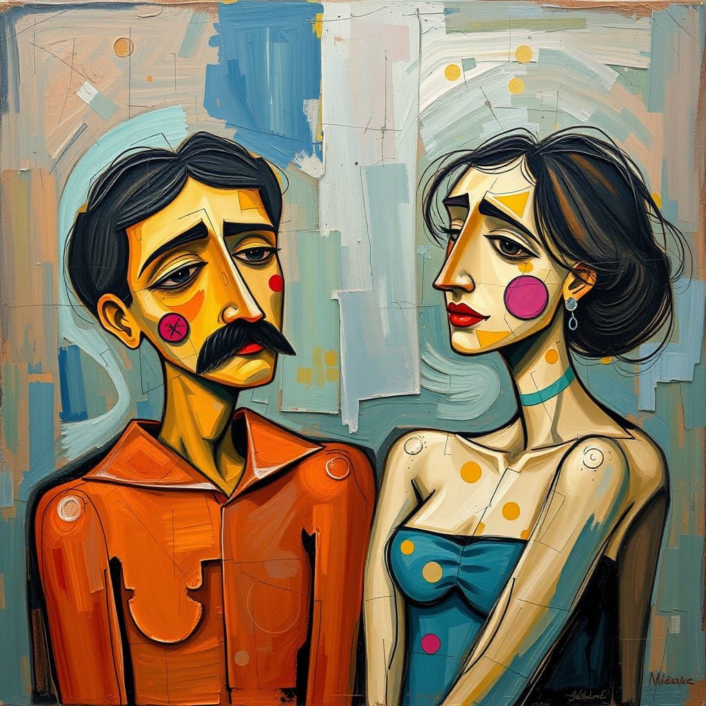 Pablo Picasso Pendleton Ward Pino Daeni photorealism pastels