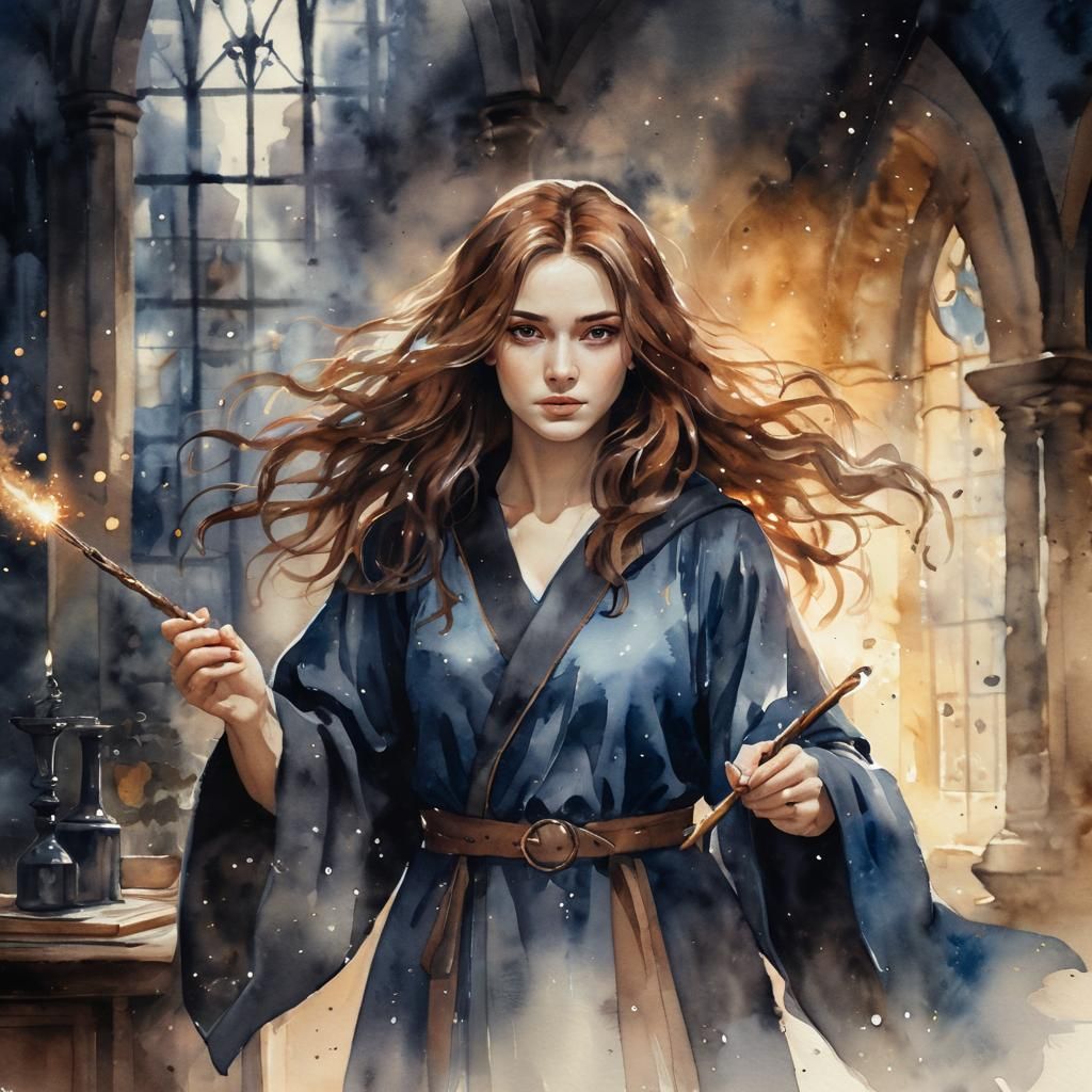 Invention of magic spells by Rowena Ravenclaw