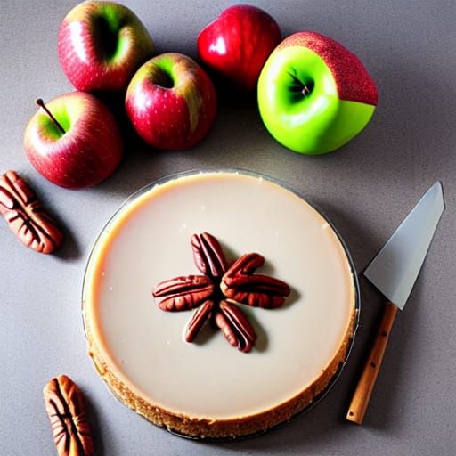 Pecan Apple Cheesecake Dessert