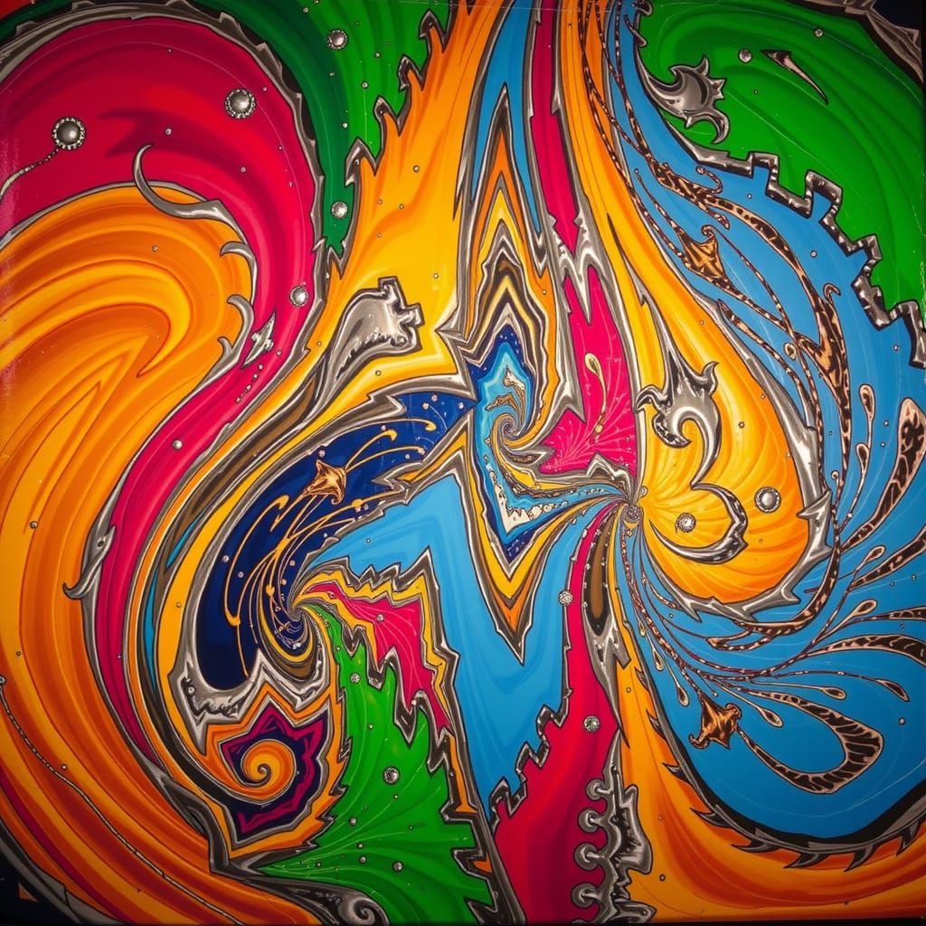 Abstract Swirling Vortex of Motion and Energy