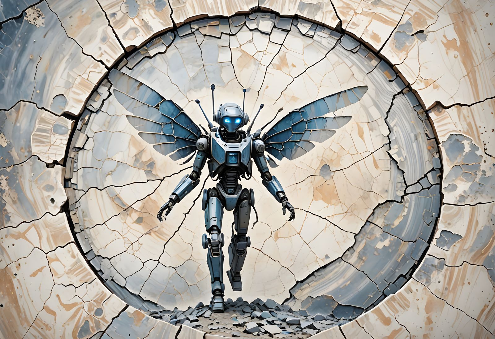 Venus Reborn: Oil Painting with Cyber Stipple Sfumato