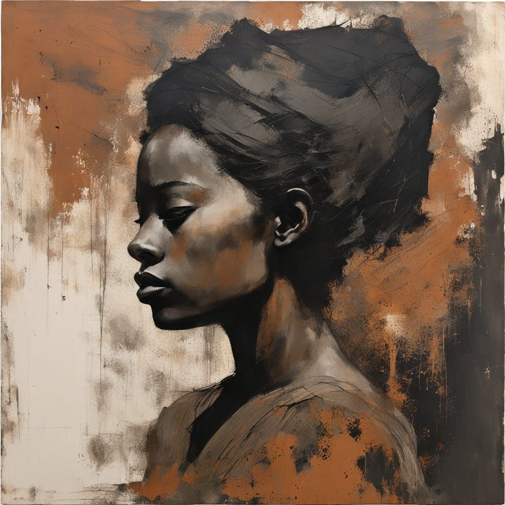 Muted Elegance in Charred Beauty