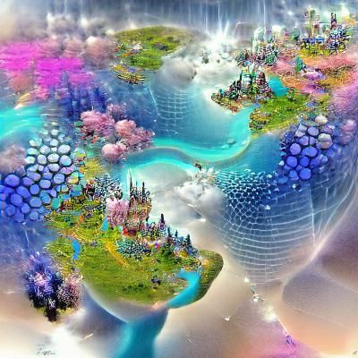 Enchanting AI-Generated Fantasy World
