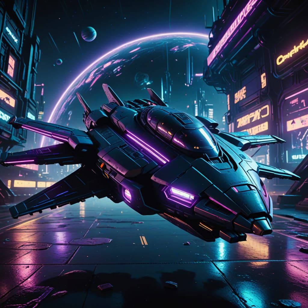 Neon Dreams in a Cyberpunk Universe