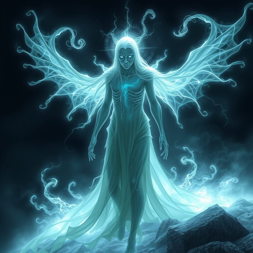 Ethereal Entity Unveils Spiritual Connection