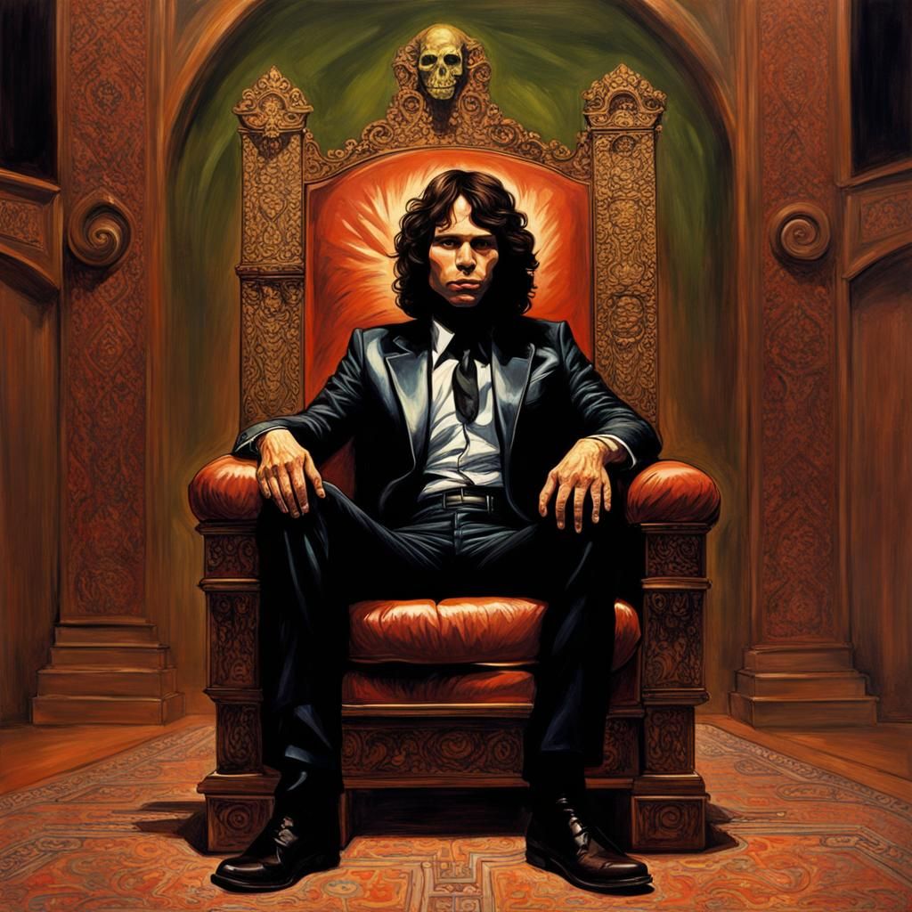 Jim Morrison as Sinister Lizard King