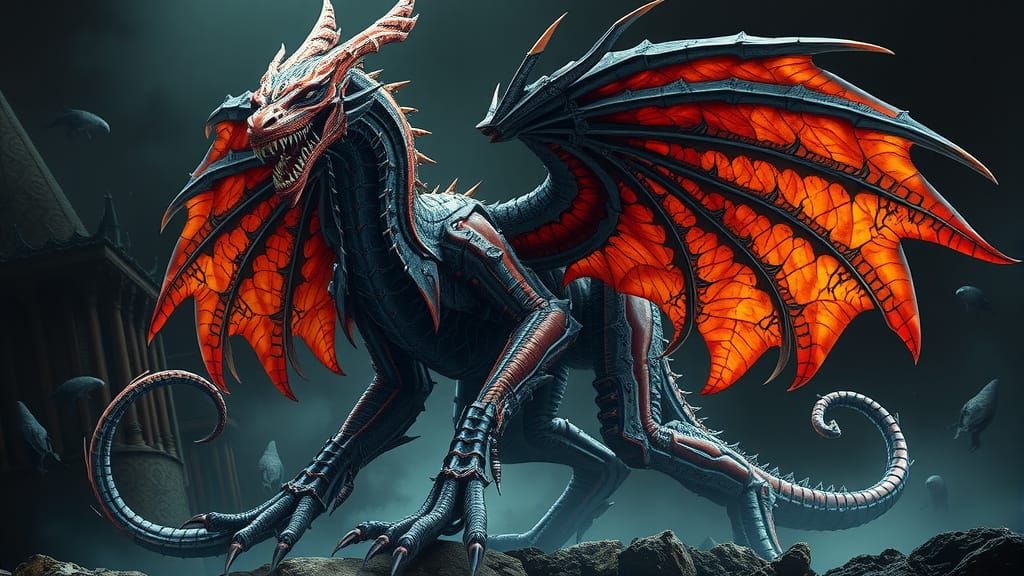 Majestic Chimera Unleashes Dark Intensity