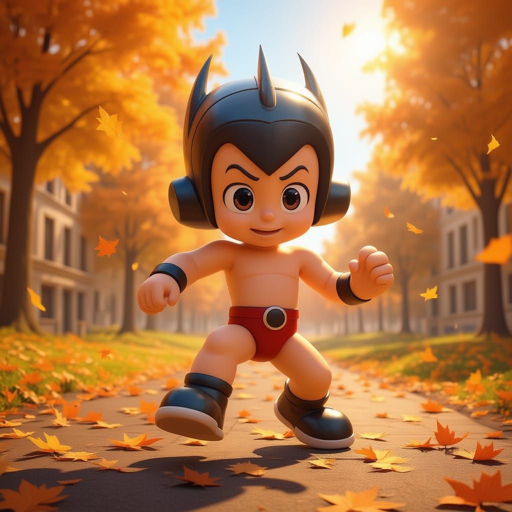 Astroboy Ablaze in Madrid