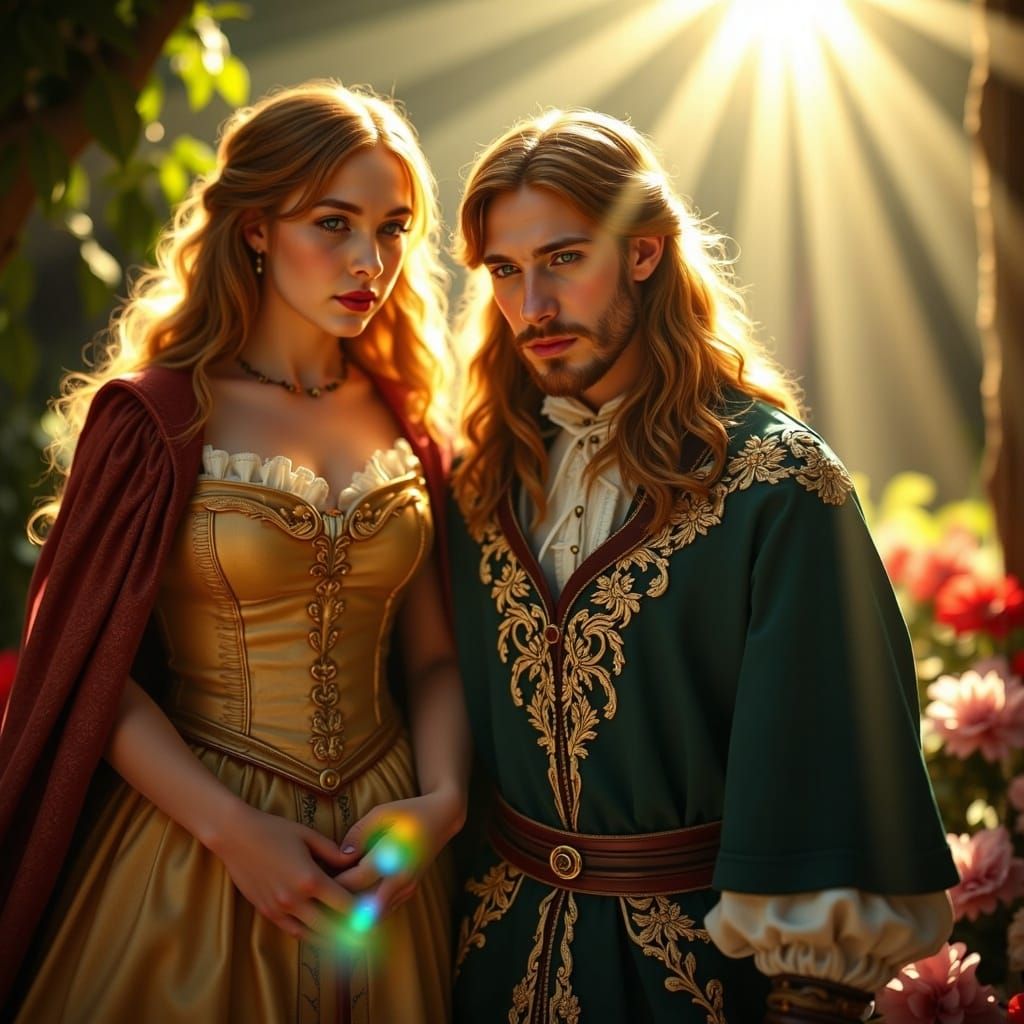 Renaissance Royalty in Serene Parkland