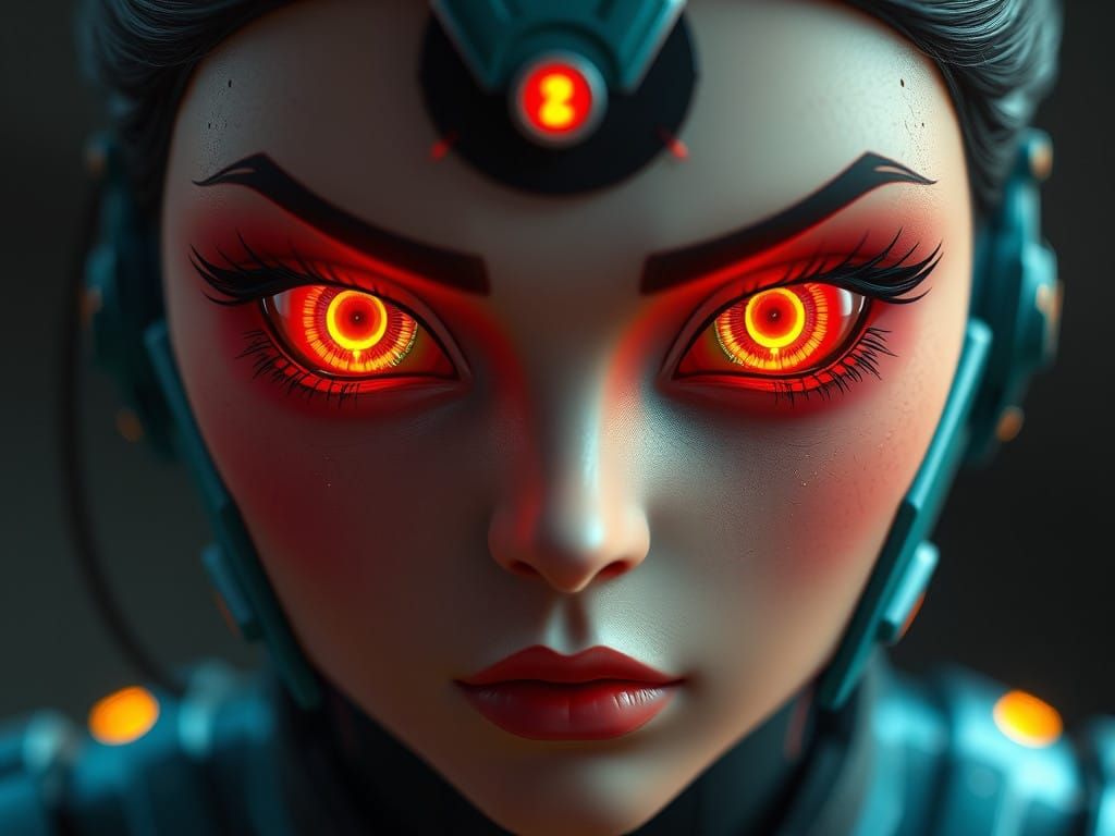 Surreal Domino Character in Vibrant, Ultra-Realistic 8K Reso...