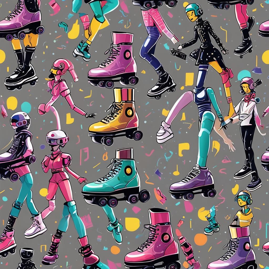 Marsport Disco: Aliens and Robots Dancing