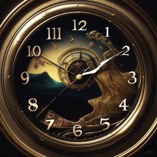 Melting Time and Space in a Crumpled Newspaper