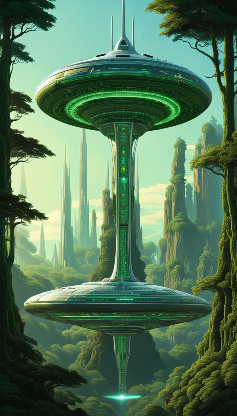 torus sci-fi space craft