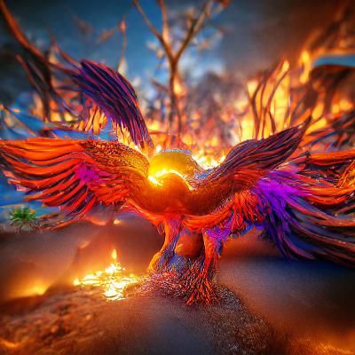 Phoenix Rising: Rebirth in Fiery Embers