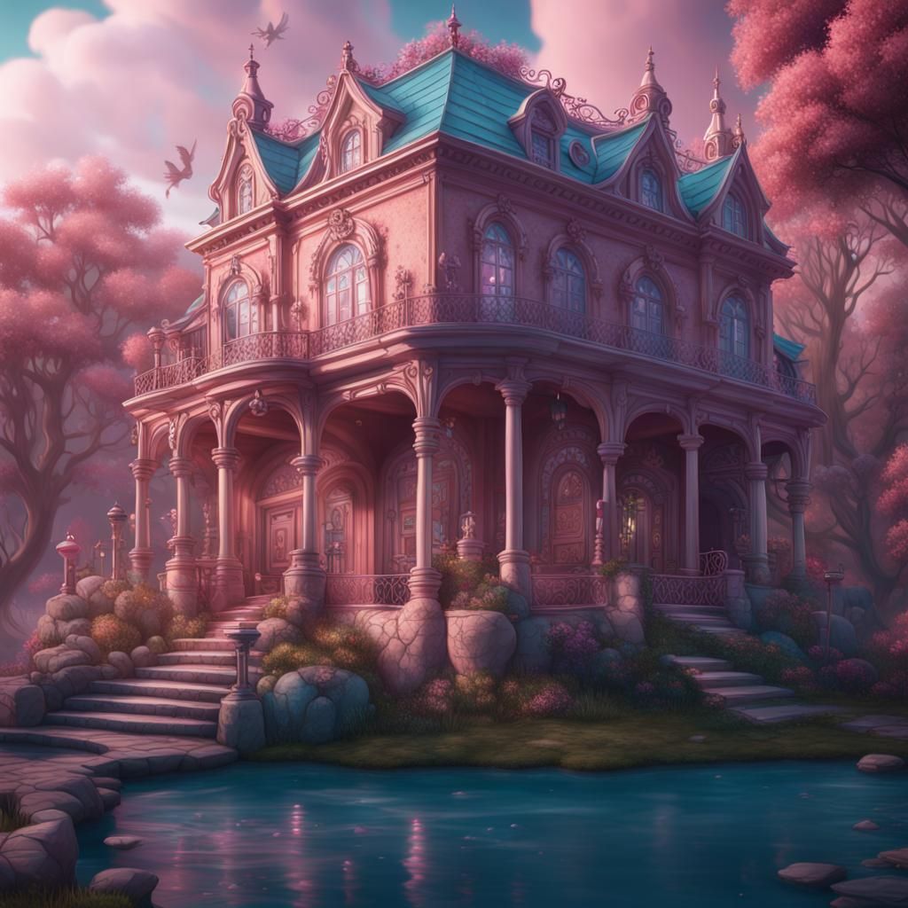 Melanie Martinez Fantasy Concept Art in Deep Color