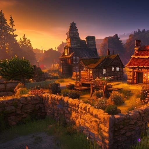 Little town, quiet village