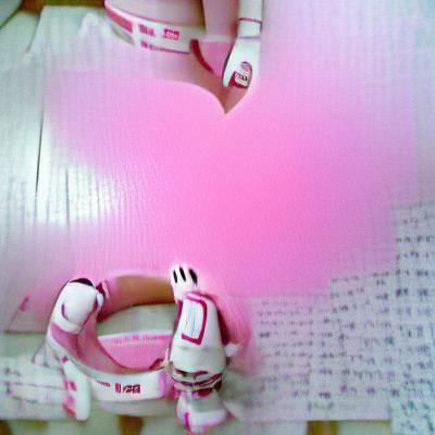I Love You in Pink and White