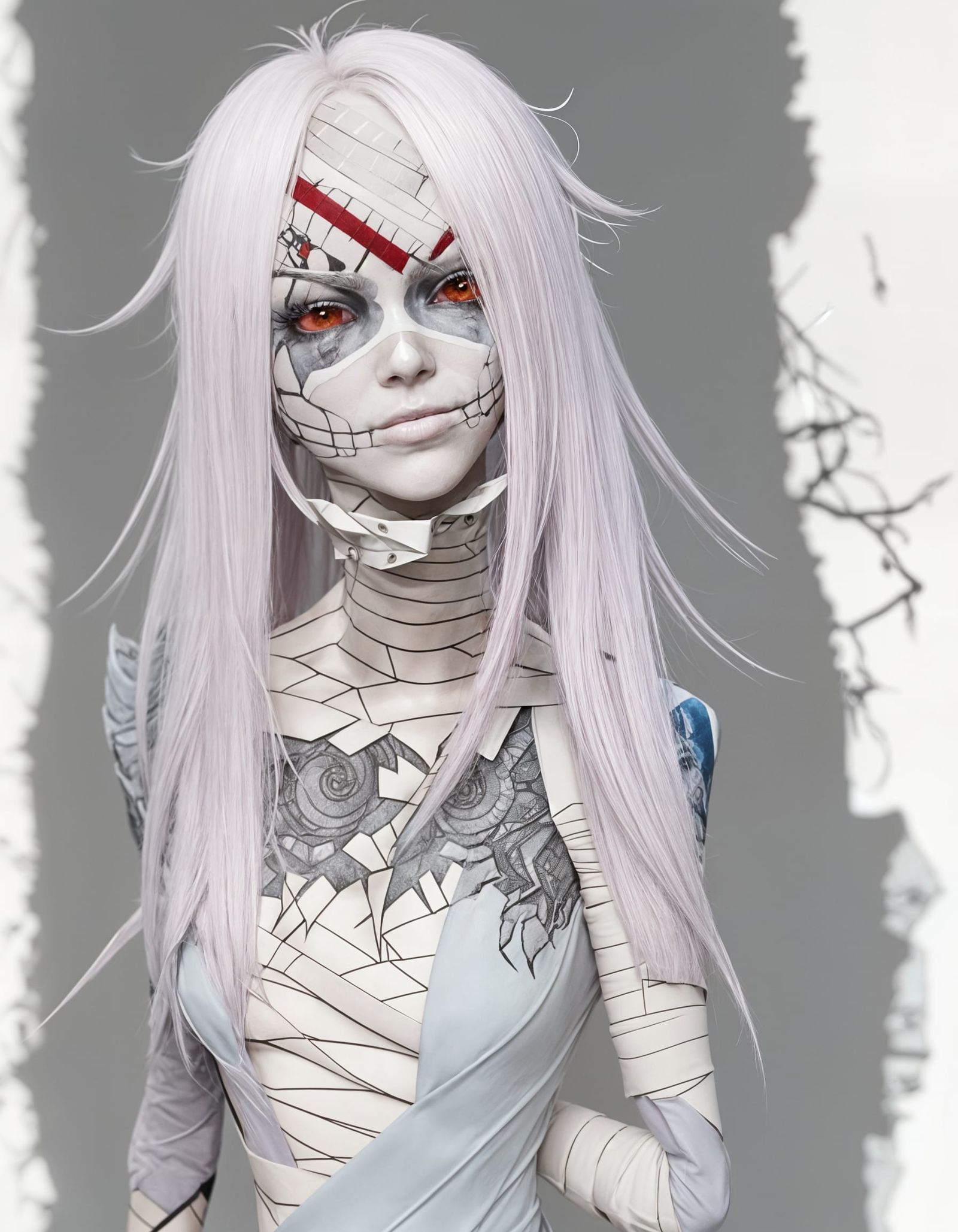 Gwen Tennyson as a Monster Girl in 3D Anime Style