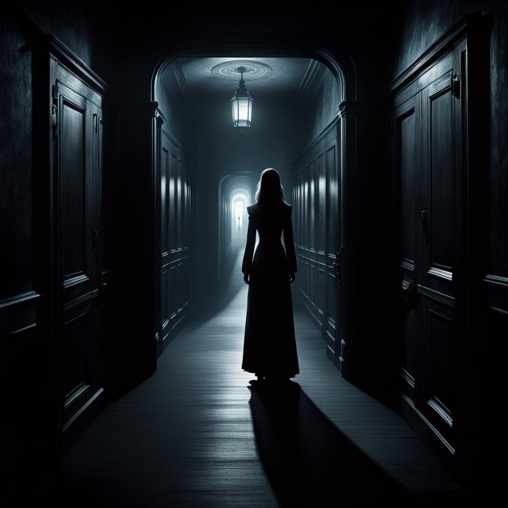 Dark Hallway Terror Unfolds as Shadowy Arm Advances