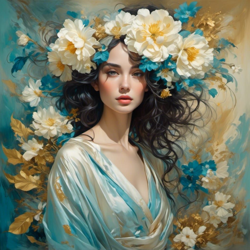 <lora:Nice Portrait:1.0> ""portrait of a stunning woman, Inf...