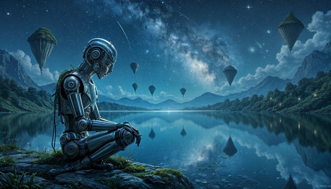 Weathered Automaton by Nebula Lake