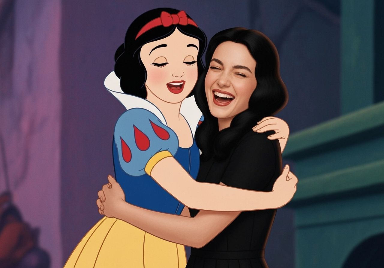 Snow White Duo: 1937 Classic Meets 2025 Live-Action
