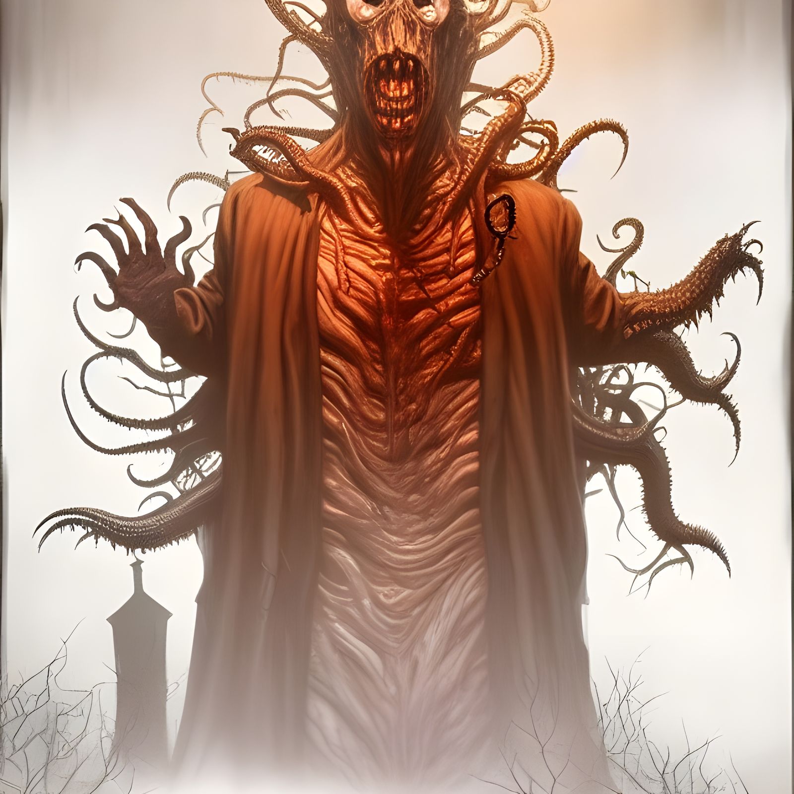 Eldritch Shadow Over Innsmouth: A Lovecraftian Horror