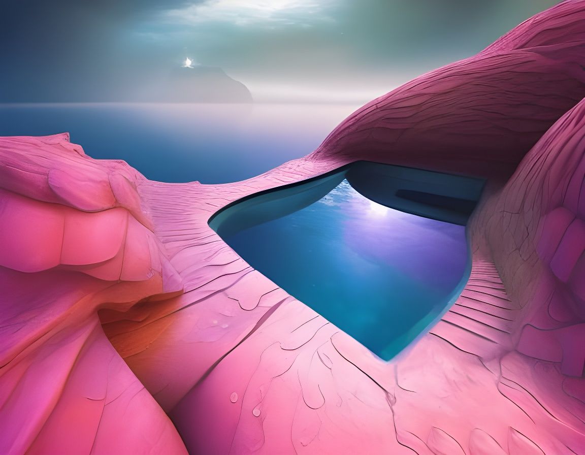 Infinity Pool at the Edge of the Universe