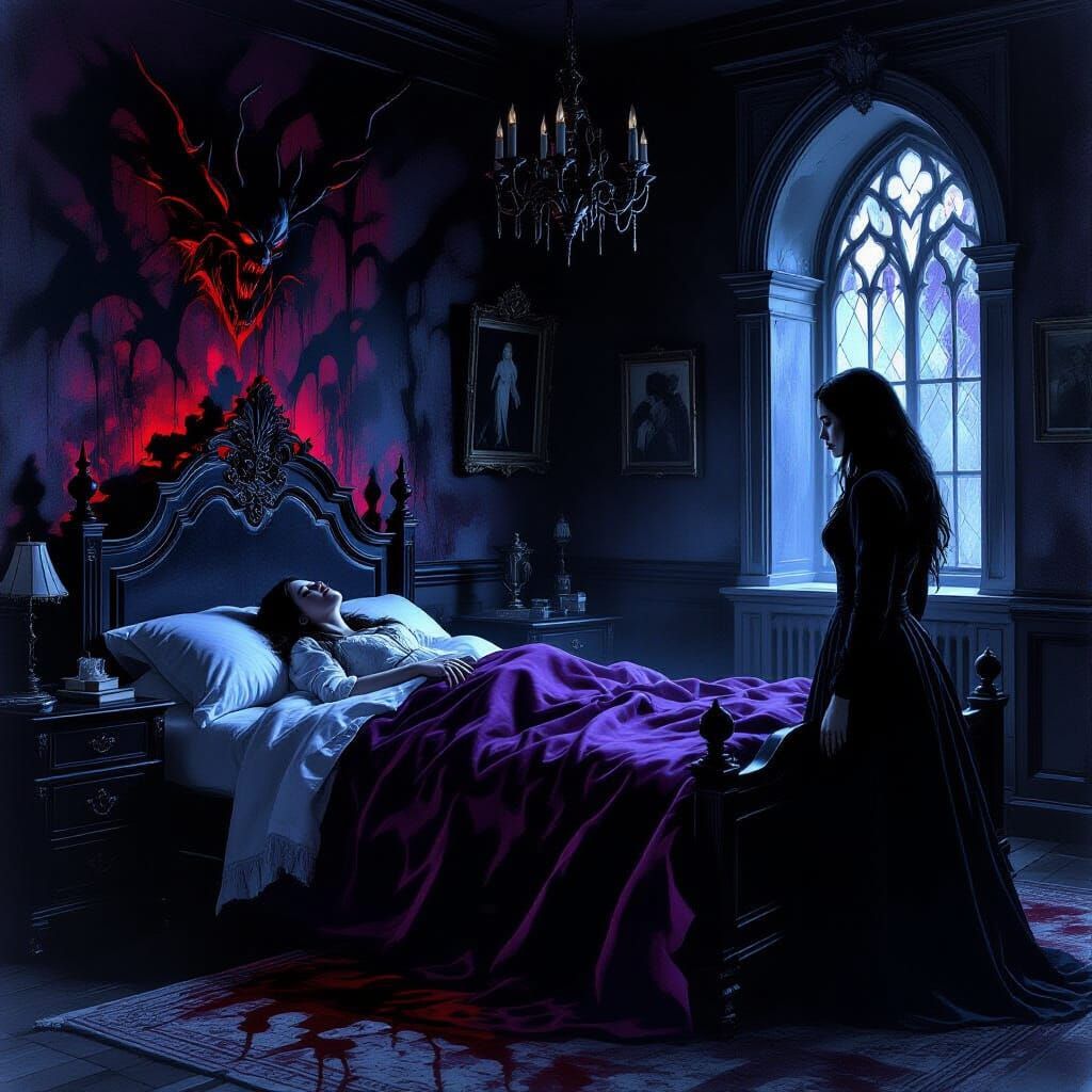 Psychiatrist Investigates Haunted Manor, Tormented by Demons