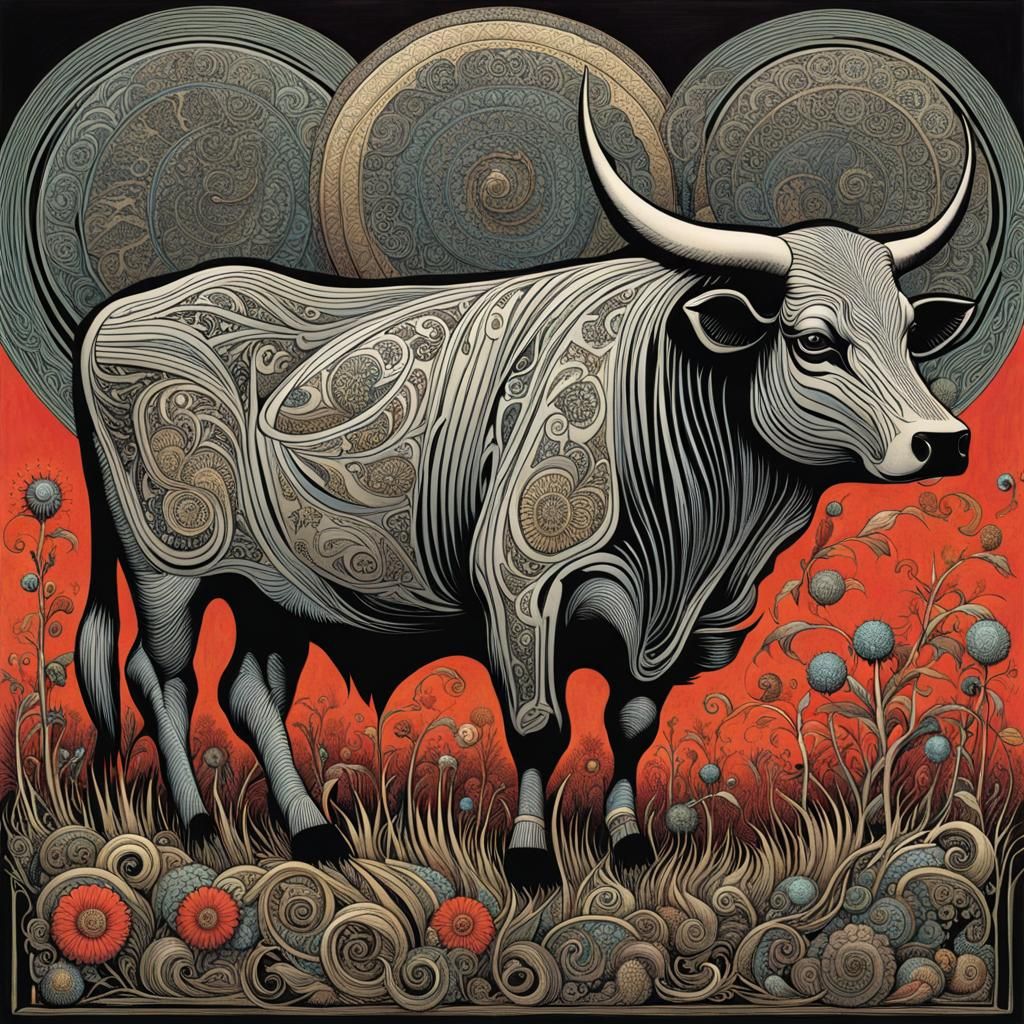 The Dreaming Cow: Naturalistic Art