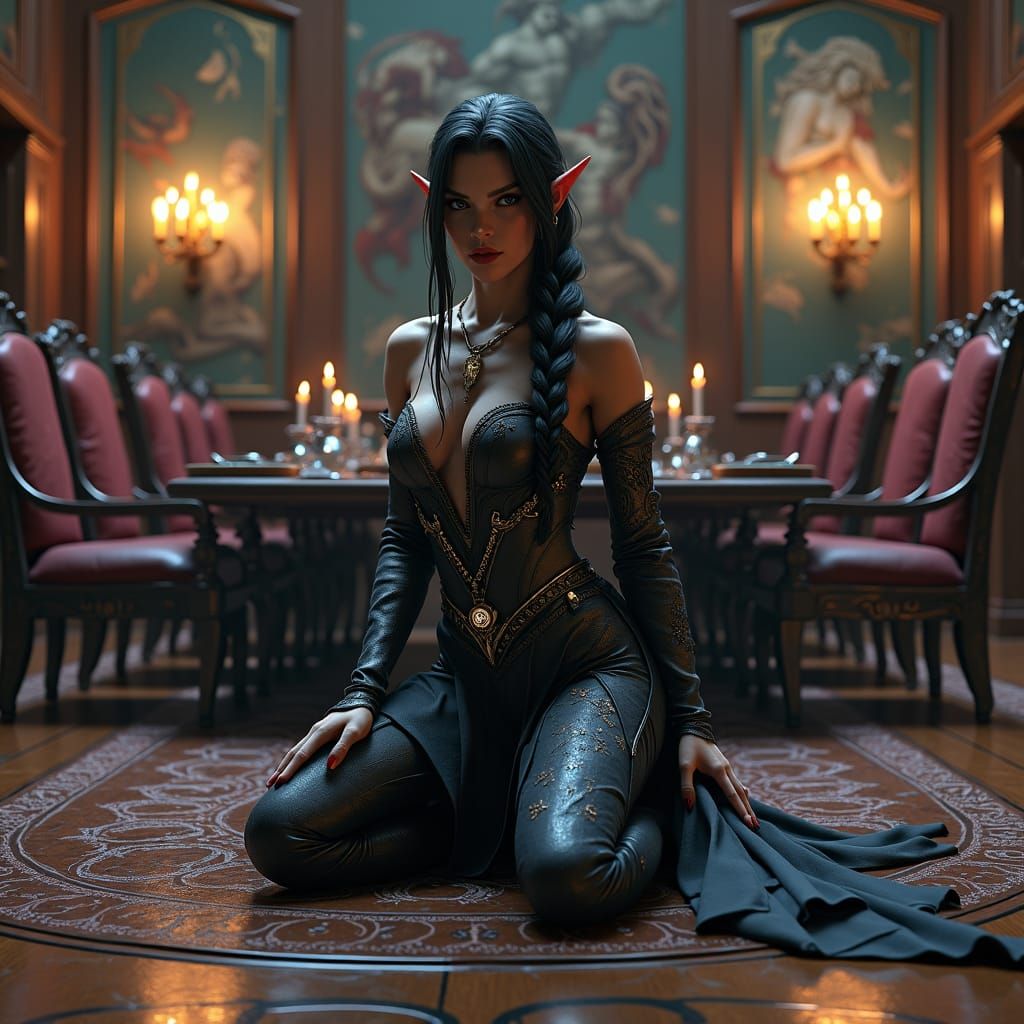 Nesta Archeron in the House of Wind: Fantasy Concept Art