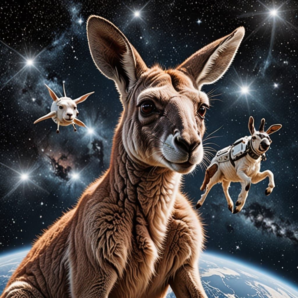 Kangaroo and Goat's Space Adventure