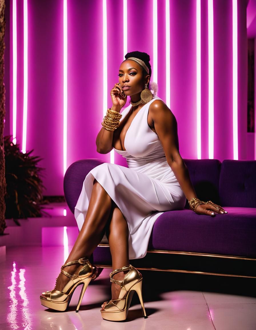 Stylish Hiphop Mogul in Mexico: Digital Painting