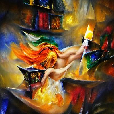 AI Image Generated from Empty Prompt