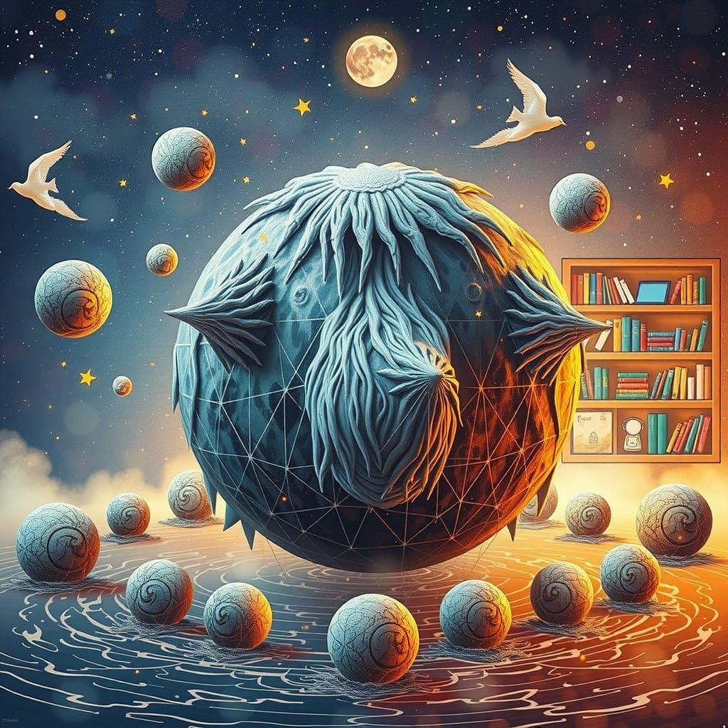 Soulful Inner Journey in Ethereal Landscapes