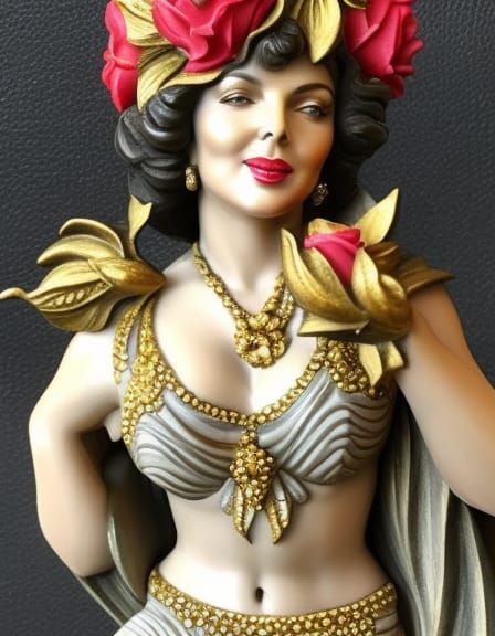 Joan Collins Statuette #1