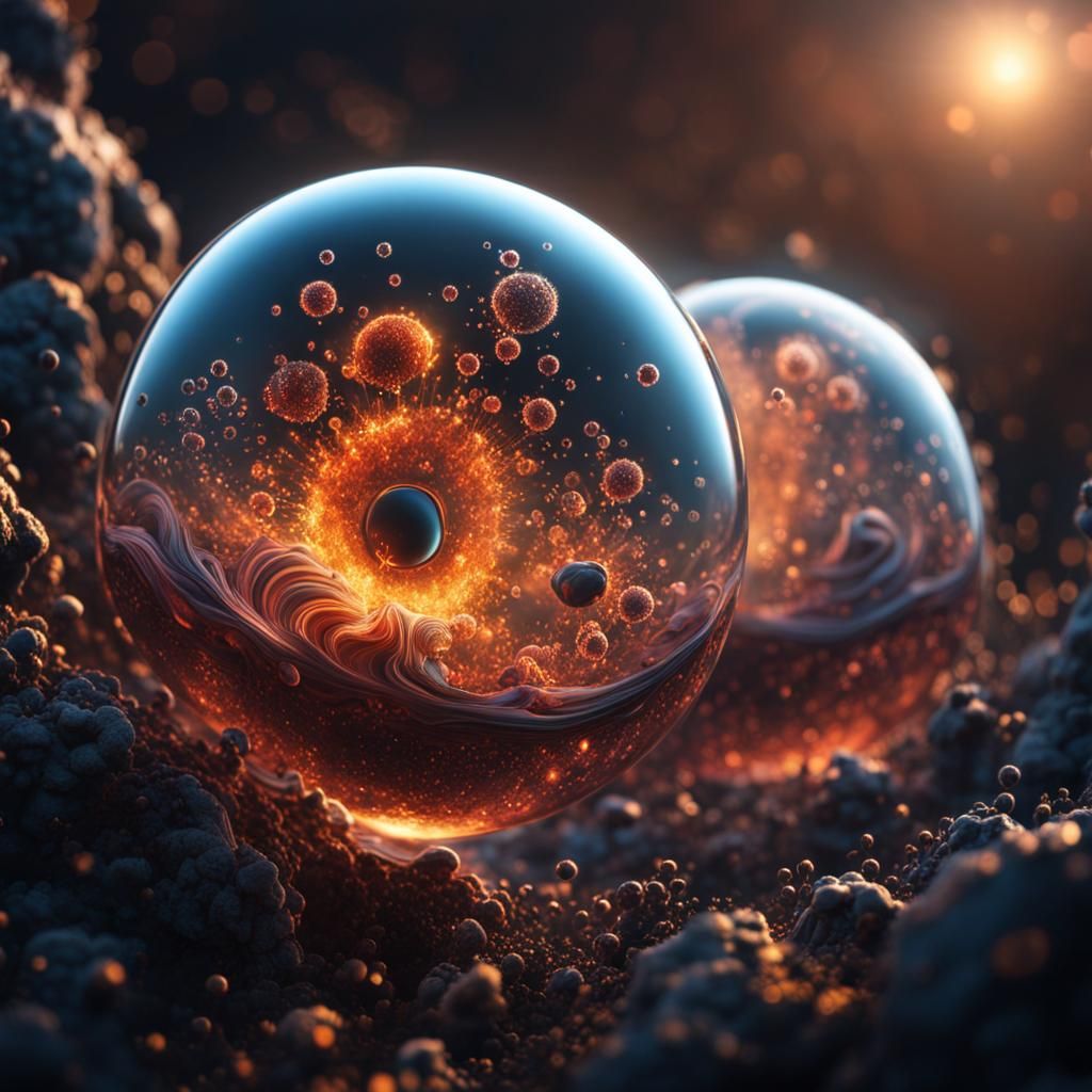 Emotional Amoeba: Cinematic Digital Matte Painting