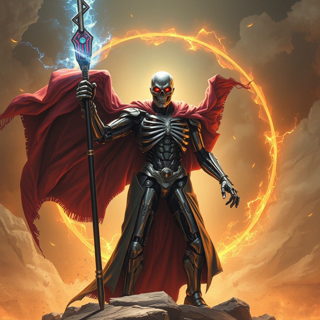 Godlike Terminator Doctor Strange Fusion