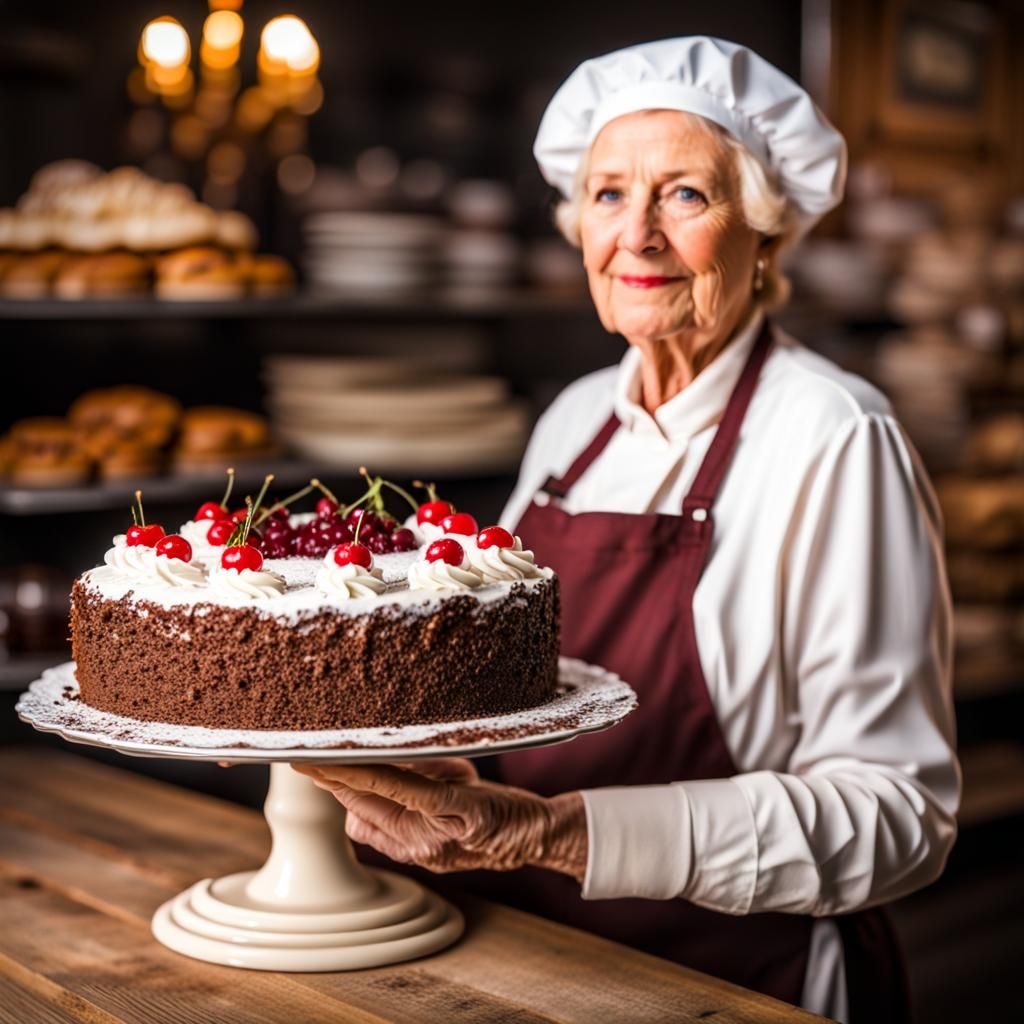 Delicious German Black Forest Cake