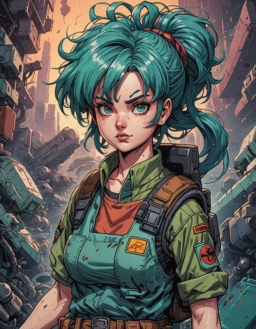 Stylized Portrait in Dan Mumford Style